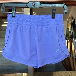 Asics Women's Athletic Shorts in Vibrant Purple